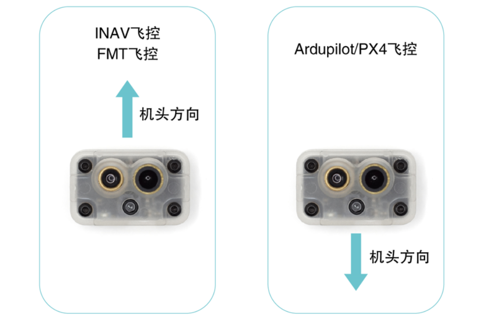 MTF-01P mounting orientation