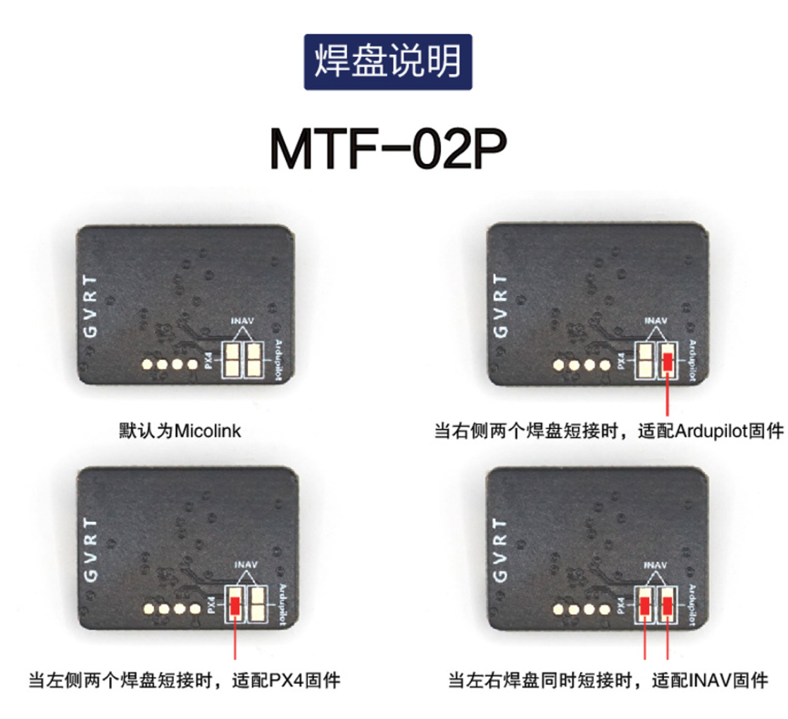 MTF-02P protocol selection solder pads