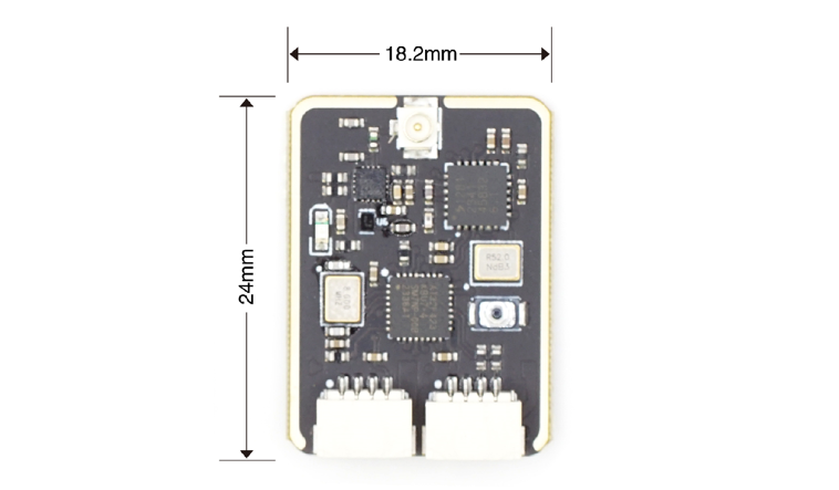 LR24-F-Mini dimensions in mm