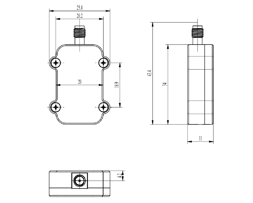 LR900-F/P dimensions
